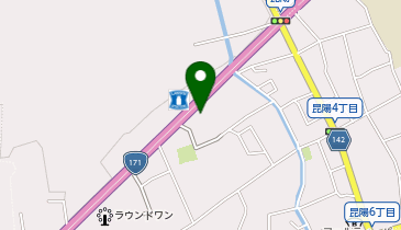 トヨタカローラ神戸伊丹店の地図画像