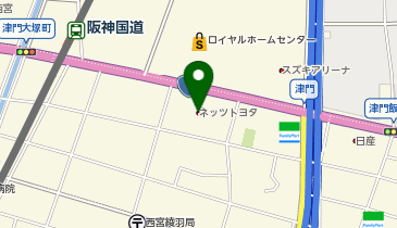 ネッツトヨタゾナ神戸西宮店の地図画像