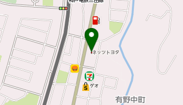 ネッツトヨタゾナ神戸北神店の地図画像
