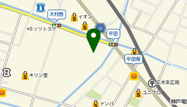 兵庫日産日産カーパレス三木の地図画像