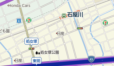 兵庫日産日産カーパレス姫路の地図画像
