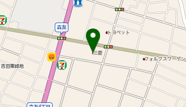 兵庫三菱自動車販売明石店の地図画像