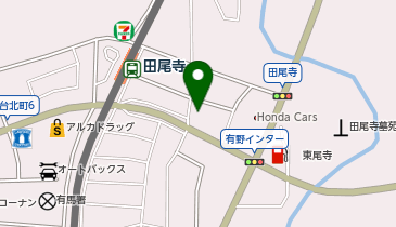 兵庫三菱自動車販売北神三田店の地図画像