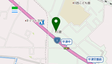 姫路三菱自動車販売加古川店の地図画像