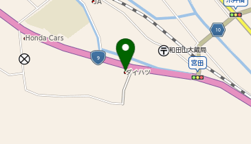 兵庫ダイハツ販売和田山店の地図画像