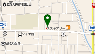 スズキ販売新兵庫スズキアリーナ尼崎インターの地図画像