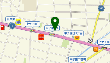 スズキアリーナ阪神の地図画像