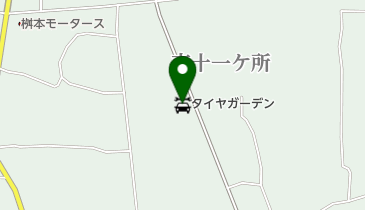 タイヤガーデンヤマグチの地図画像