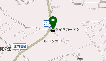 タイヤガーデン神戸北の地図画像
