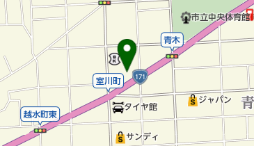 タイヤガーデンルックKyoshinの地図画像
