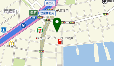 タイヤランド神戸の地図画像