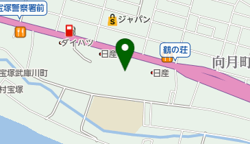 タイムズカー宝塚の地図画像