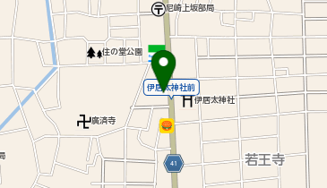 英貴自動車(株)の地図画像