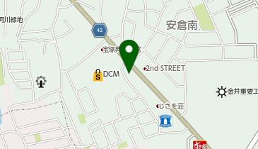 カーコンビニ倶楽部ワンゼット宝塚店の地図画像