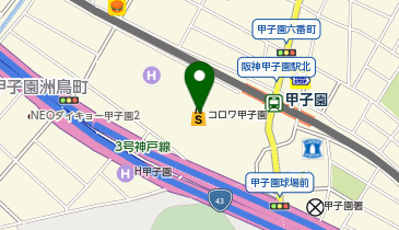 31アイスクリームコロワ甲子園店の地図画像