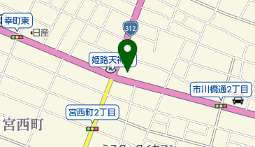 街かど屋姫路市川橋通店の地図画像