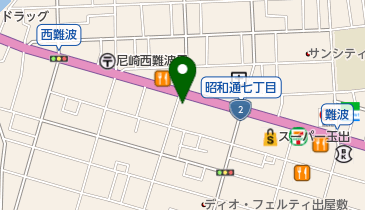 街かど屋尼崎昭和通店の地図画像