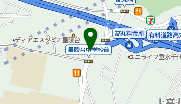 さん天星陵台店の地図画像