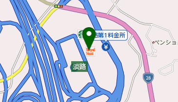 ザ・どん淡路SA(下り線)店の地図画像