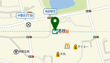 大起水産名谷店の地図画像