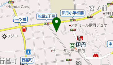 珈琲館伊丹店の地図画像