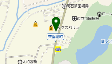 珈琲館明石店の地図画像