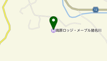 高原ロッジ・メープル猪名川の地図画像