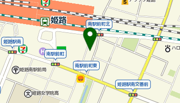 JRクレメントイン姫路の地図画像