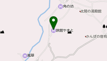 旅館やまとの地図画像