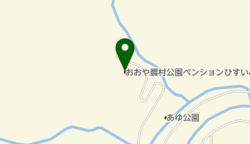 おおや農村公園ペンションひすい&コテージの地図画像