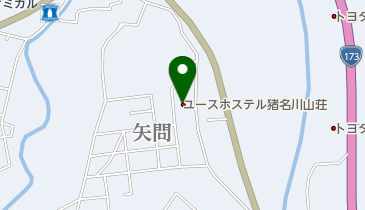 ユースホステル猪名川山荘の地図画像