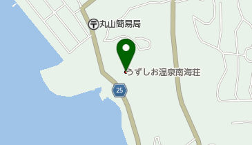 うずしお温泉南海荘の地図画像