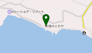 お宿かとれやの地図画像