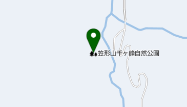 笠形山千ヶ峰県立自然公園の地図画像