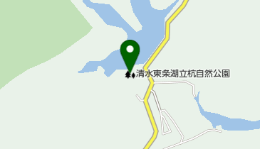 清水東条湖立杭県立自然公園の地図画像