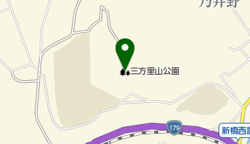 三方里山公園の地図画像