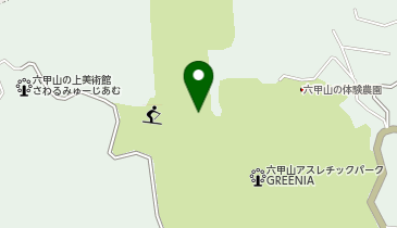 フォレストアドベンチャー・神戸六甲山の地図画像