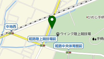 ウインク陸上競技場の地図画像