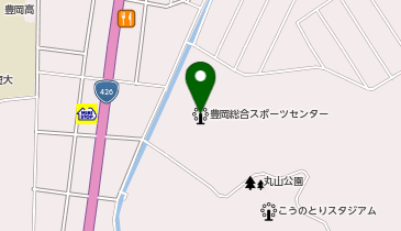 豊岡総合スポーツセンターの地図画像