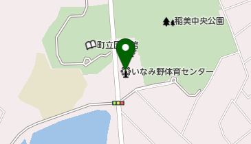 いなみ野体育センターの地図画像