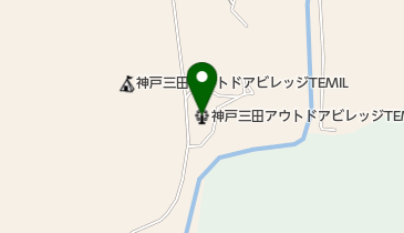 神戸三田アウトドアビレッジTEMIL体育館の地図画像