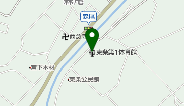 東条第1体育館の地図画像