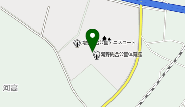 加東市滝野総合公園体育館スカイピアの地図画像