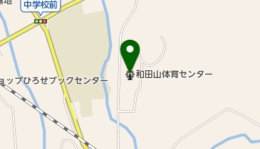 朝来市和田山体育センターの地図画像