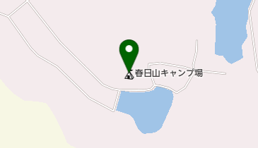 春日山キャンプ場の地図画像