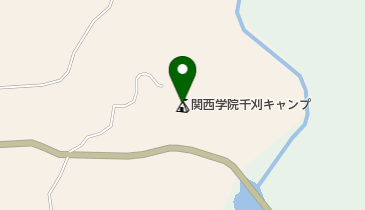 関西学院千刈キャンプの地図画像