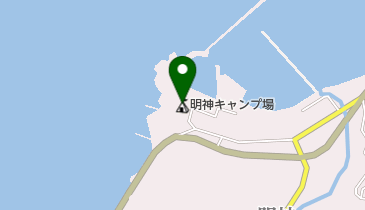 明神キャンプ場の地図画像