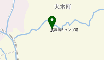 武嶋キャンプ場の地図画像