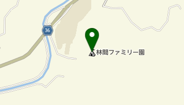 中畑林間ファミリー園の地図画像