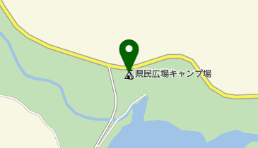 県民広場キャンプ場の地図画像